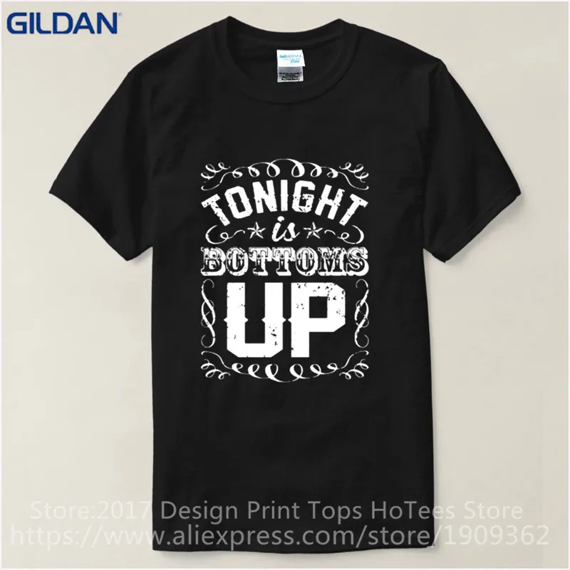 Hot Sell 2017 Fashion Crew Neck Comfort Soft Tonight Is Bottoms Up Country Music Beer Drinking Short Sleeve Mens Shirt Hot Sell 2017 Fashion Crew Neck Comfort Soft Tonight Is Bottoms Up Country Music Beer Drinking Short Sleeve Mens Shirt