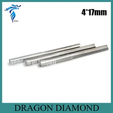 10pcs 4*17mm Double Straight Flute Slot Cutter, CNC Wood Milling Cutting Tools, End Mill on Woodworking Machine Free Shipping
