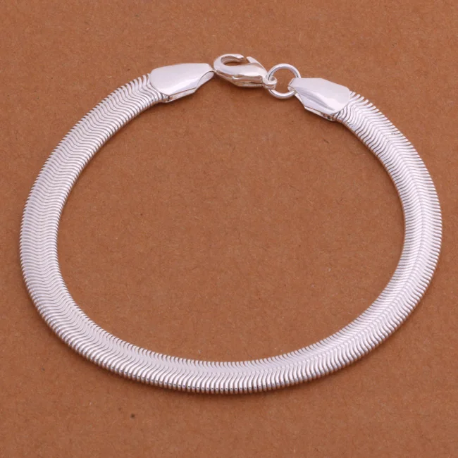 Красивый модный посеребренный очаровательный браслет Великолепные Ювелирные изделия полюс-цепь/bbcajsja cnoaleva AH147