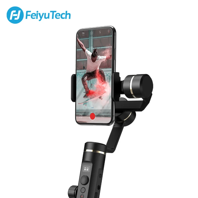 FeiyuTech SPG2 3-осевой карданный стабилизатор палка для селфи для iphone X, 8, 7 OPPO samsung Note 8 ViVO смартфонов мобильные телефоны