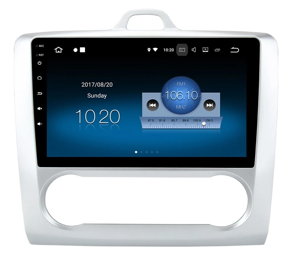 9 &quotAndroid 8 0 сенсорный экран GPS навигация для Ford Focus 2004-2011 стерео головное