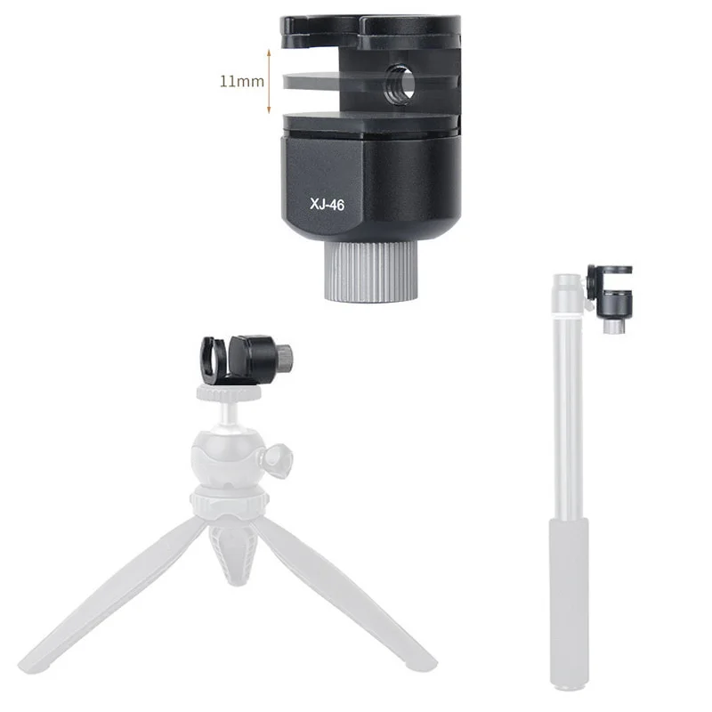 

Aluminum Tripod Mount Adapter for Smartphone , miniTablet , Cell phone Use on Tripod, Monopod, Selfie Stick and more