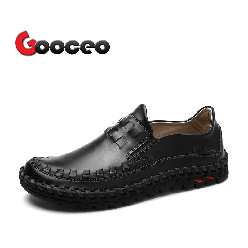 

Men's Loafers Flats Moccasins Driving Shoes Doug For Men Spring Leather Flat Comfortable Casual Handmade Slip-On Big Plus Size