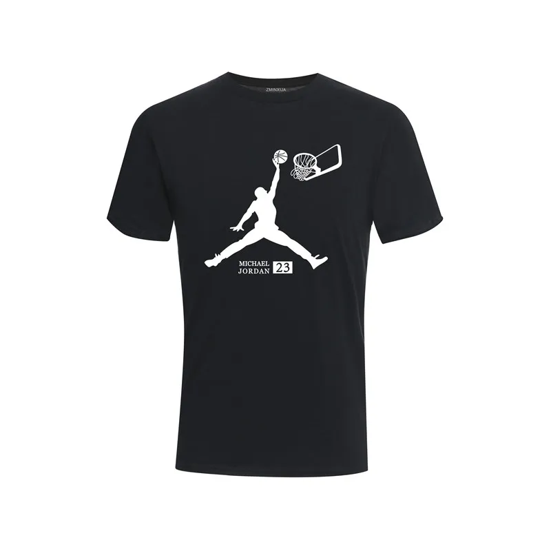 

2018 fashion shirt T-shirt men's O-neck pattern Jordan Nba T-shirt top T-shirt men's T-shirt