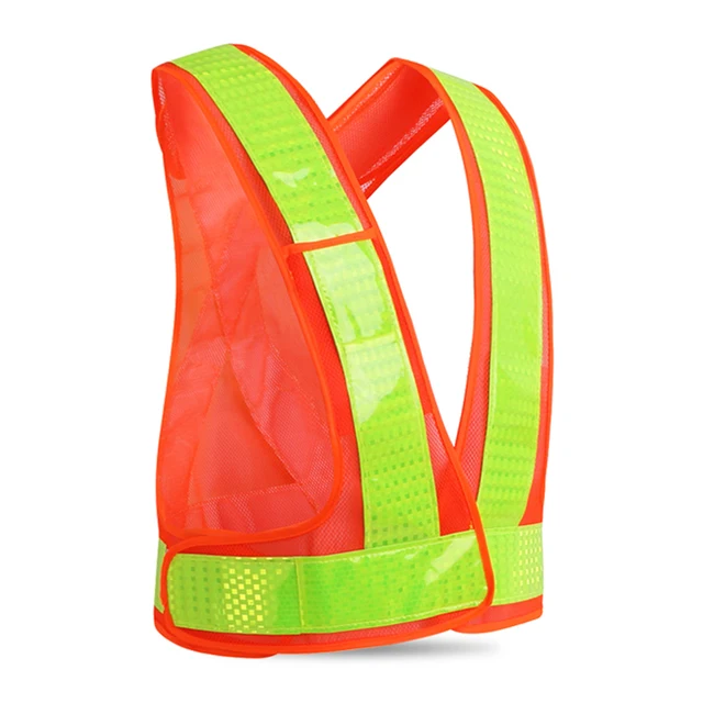 High Visibility Running Vest with Pockets