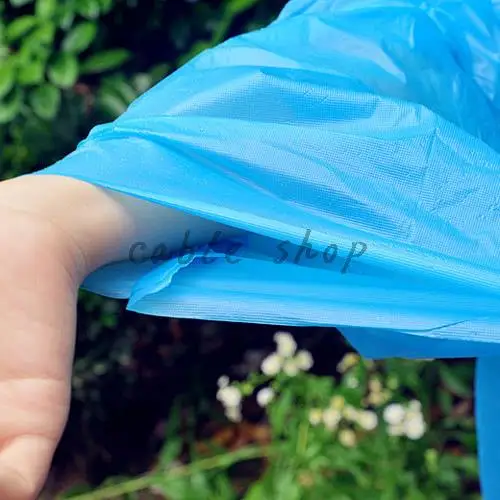 В продаже защитный плащ с капюшоном для мужчин и женщин непромокаемый дождевик водонепроницаемый пончо выше колена Длина дождевик