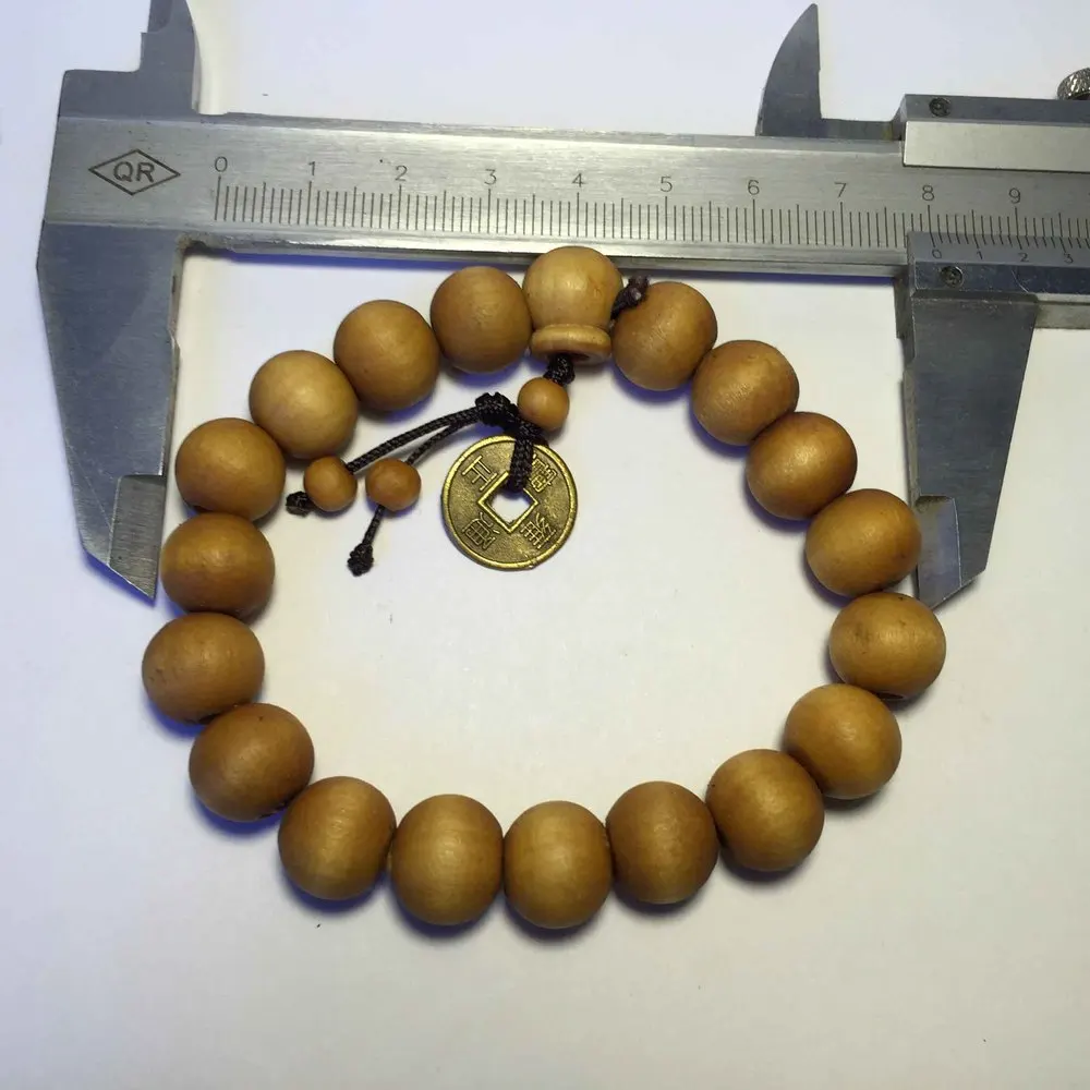 Тибетско-буддистские украшения молитвенные бусы натуральный браслет с бусинами ручной работы браслет с орнаментом деревянный Будда бусы для женщин и мужчин ювелирные изделия - Окраска металла: 8 bead 12mm