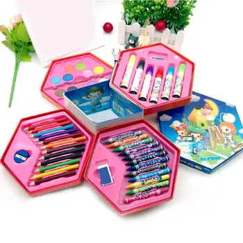 

46Pcs Colors Painting Graffiti Paint Brush Set Art Toy Sets Drawing Painting Pencil Stationery Wholesale