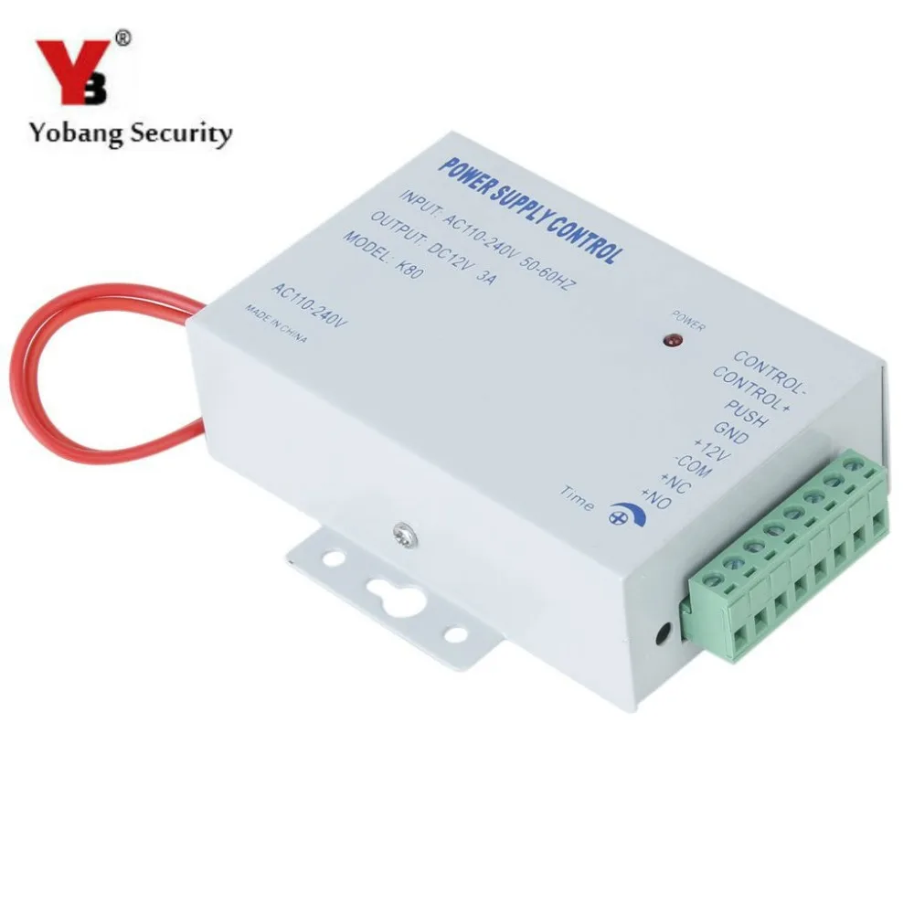 Yobang Security Switch Power Supply Control For Door Access Control