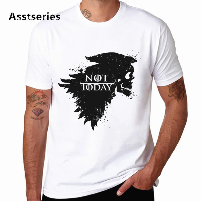 Dracarys/футболка с надписью «Игра престолов», бренд Arya Stark Not Today, унисекс, футболка для взрослых, футболка, Camisetas hombre, футболка HCP4575