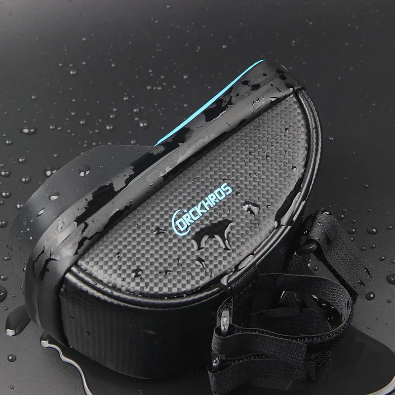 Flash Deal Bike Frame Front Handlebar Bag Cycling Riding Bag Pannier Smartphone GPS Touch Screen Case Bike Bicycle Accessories 3 Colors 2