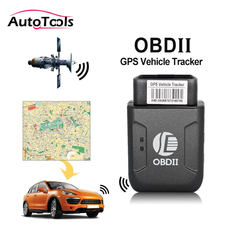 Мини OBD2 gps, трекер, GPRS в режиме реального времени трекер автомобильная система слежения с геофенсом защита вибрации телефон SMS сигнал тревоги tk206