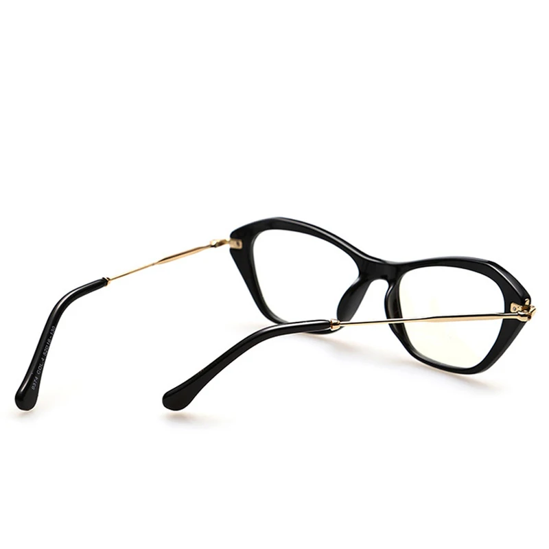 Женские ретро сексуальные очки оправа модные кошачий глаз прозрачные линзы женские очки