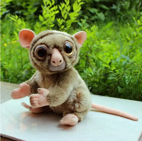 Real Life Stuffed Animals Toy Tarsiers Doll Plush Toys For Children