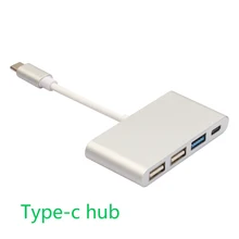 Тип C USB 3,0 зарядки конвертер USB-C 3,1 многопортовый цифровой av-адаптер адаптер для нового MacBook Air Pro Mac samsung s8+ Plus