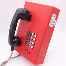 Безопасный телефон крепкий телефон антивандальное сопротивление телефон аварийный телефон KNZD-27 аналоговый