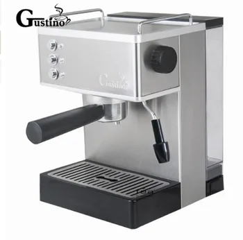 

Gustino 19Bar 110V~220V Semi Automatic Coffee Maker Espresso Machine with Froth Milk Stainless Steel 304 Housing