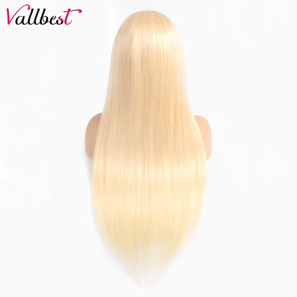

Vallbest 613 Blonde Lace Front Wig Human Hair Brazilian Straight Lace Front Human Hair Wigs Pre Plucked With Baby Hair Remy Wig