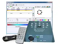 DMX512 контроллер RGB светодиодный регулятор мощности света беспроводной программируемое дистанционное управление главный контроллер