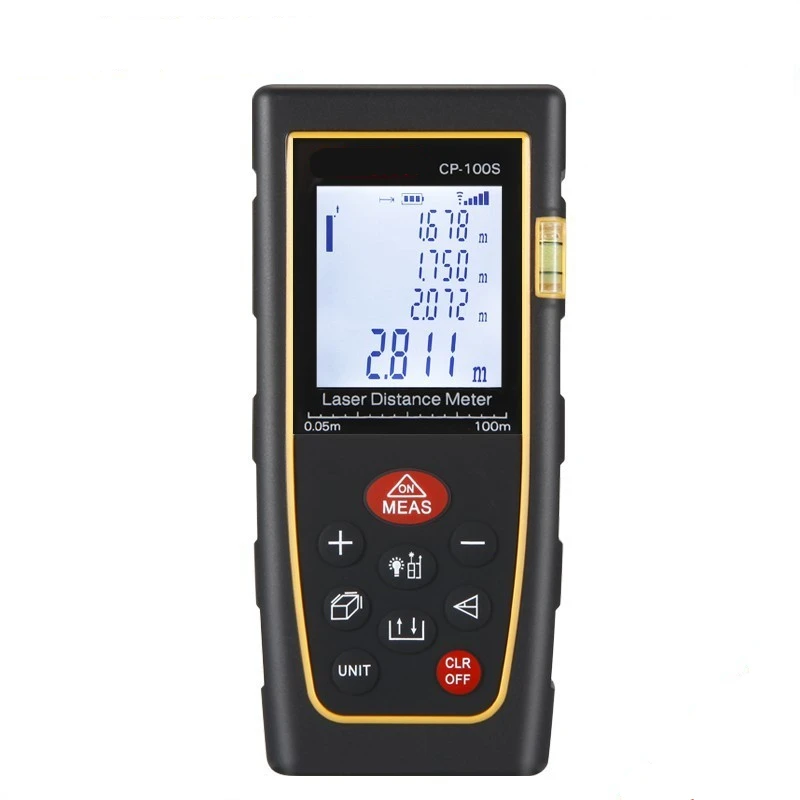 laser distance meter 80M 100M rangefinder trena laser tape range finder build measure device ruler test tool