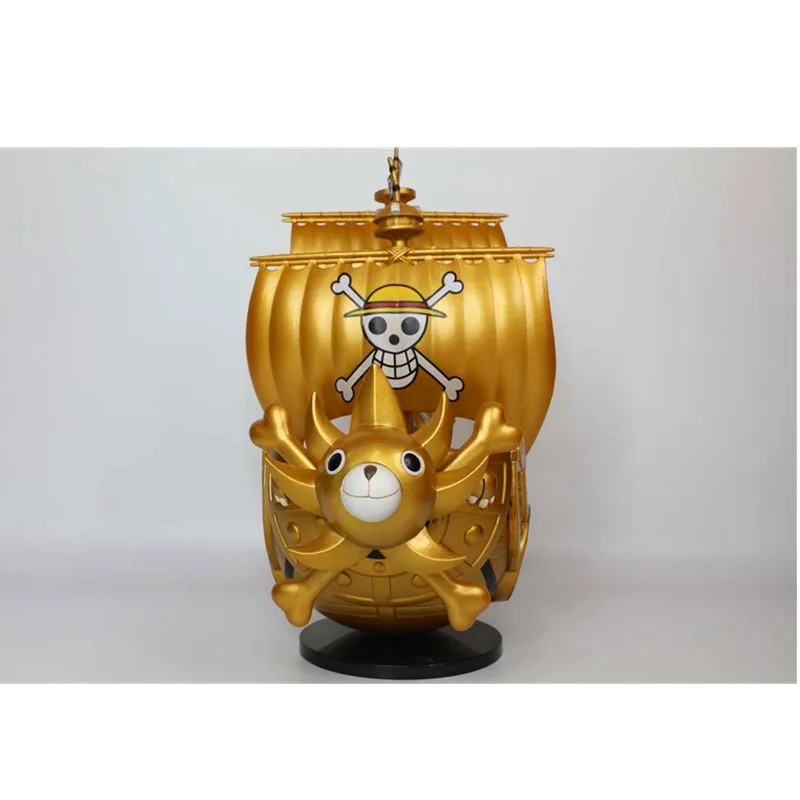 

20CM One Piece Golden Sailing Boat Thousand Sunny Figurine Dolls Toys PVC Action Figure Collection Model Toy H606