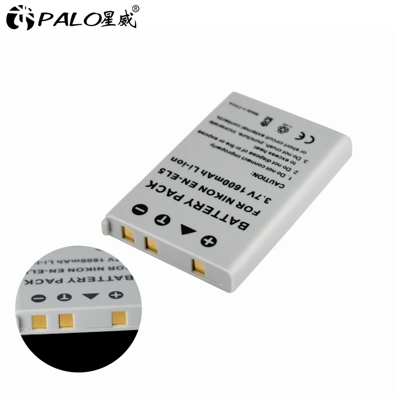 Аккумулятор для цифровой камеры Nikon Coolpix P4 P80 P90 P100 P500 P510 P520 P530 P5000 P5100 1600 5200 P6000 7900 мАч