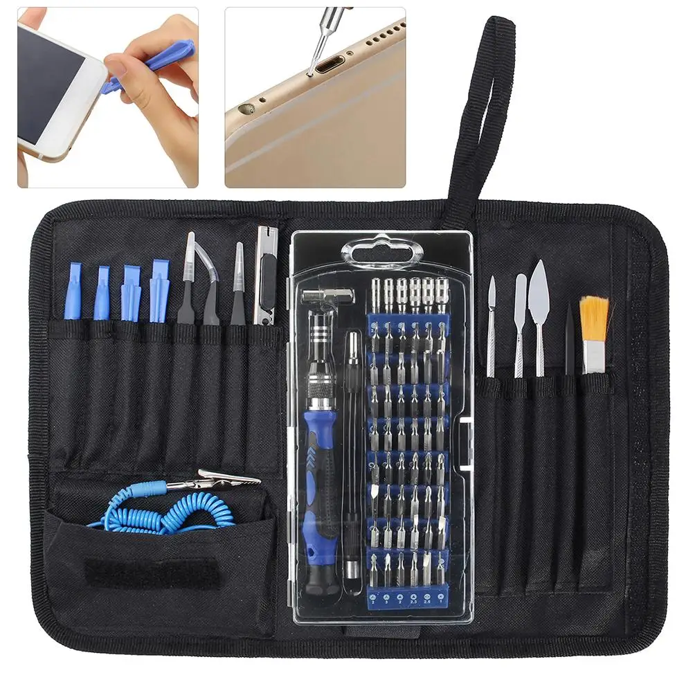

74Pcs/Set Professional Precision Screwdriver Kits Nutdriver Bit Repair Hand Tools