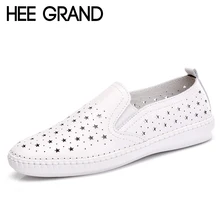 HEE GRAND/дышащие Лоферы г. женская обувь без шнуровки с вырезами на толстой подошве, женская обувь на плоской подошве, 3 цвета, размеры 35-40, XWD6466