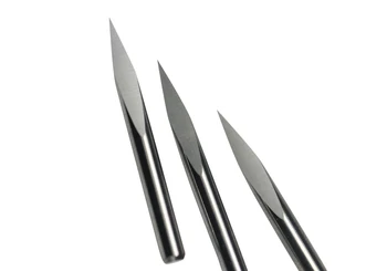 

5Pcs 6mm 20 degree 0.2mm Carbide Pyramid Engraving Bits Free Shipping