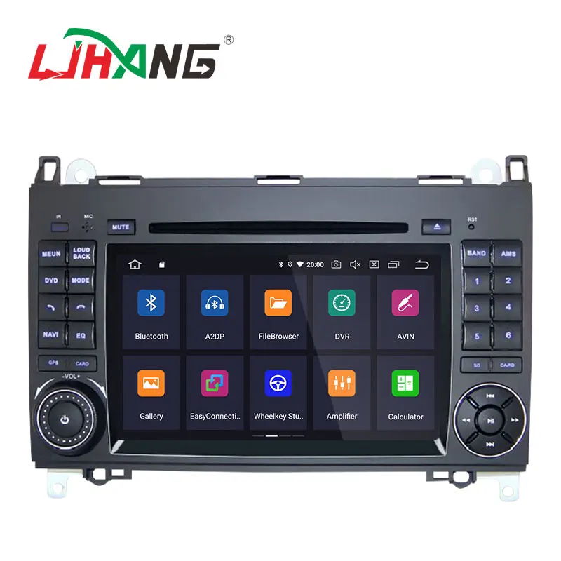 Clearance LJHANG 2 Din Android 9.0 Car DVD Player For Mercedes Benz B Class B200 W169 W245 W639 Viano Vito Sprinter B170 GPS Navi Stereo 1