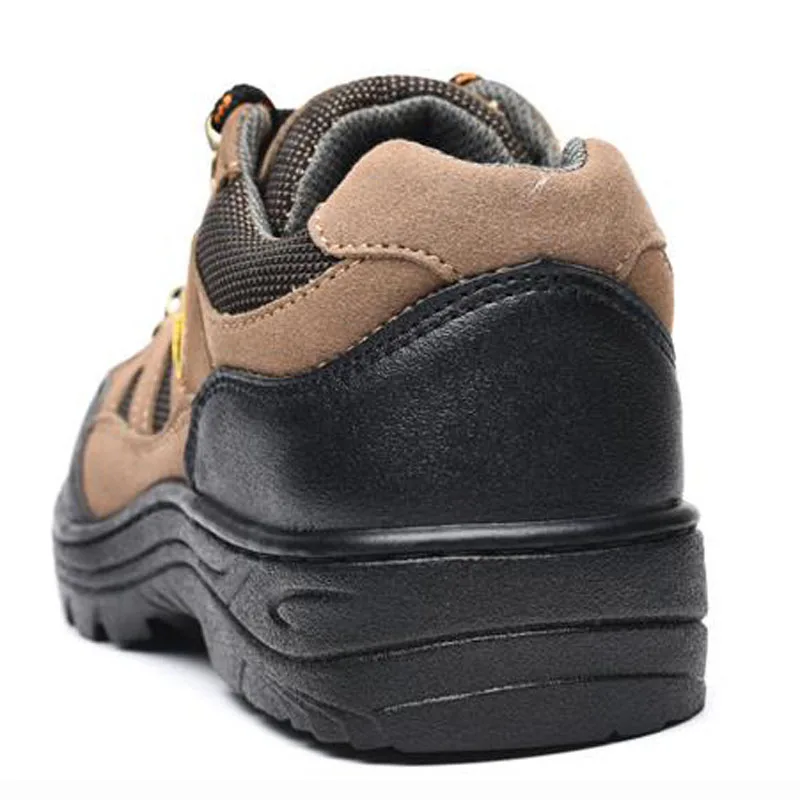 Защитная обувь со стальным носком, обувь для мужчин, Рабочая обувь, Мужская дышащая сетка, Размер 12, износостойкая обувь GXZ027