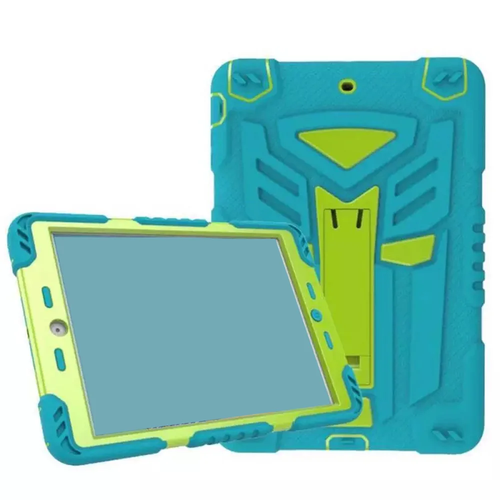 Case for Apple iPad Air 2 in 1 Silicone and PC Shockproof Heavy Duty