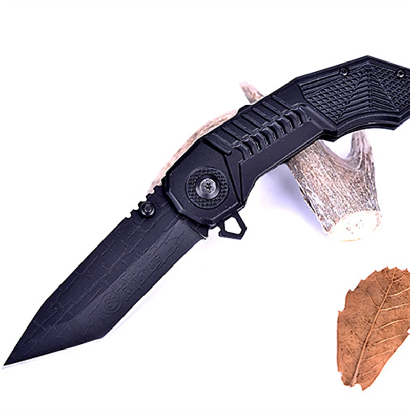 

Top Selling 440C Blade Folding Knife Space Aluminum Handle Outdoor Camping Hunting Survival Knife Karambit Bushcraft Top Knives