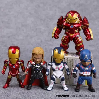 

Avengers 2 Kids Nations SF05 Iron Man Thor Hulkbuster Captain America PVC Action Figures Toys without box HRFG457