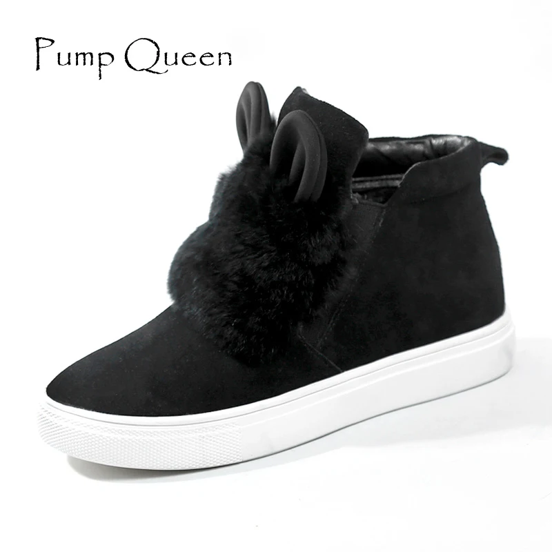 bottes femme de neige