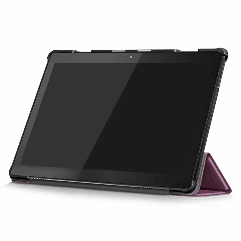 Новое поступление, тонкий жесткий чехол для lenovo Tab M10 TB-X605F, чехол для планшета, 3 сложения, Магнитный чехол-подставка для M10 X605, 10,1 дюйма