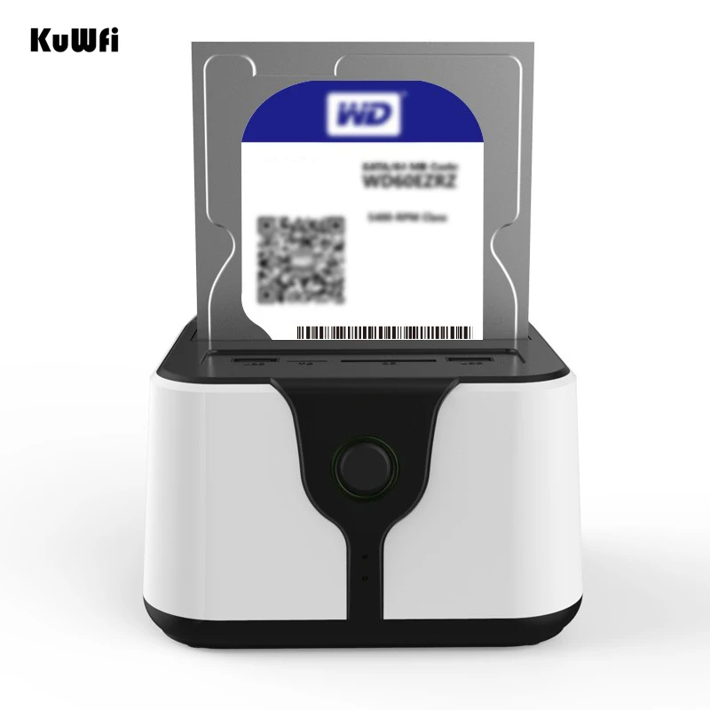 Kuwfi 2.5/3.5"HD Box USB3.0 to SATA External Hard Drive