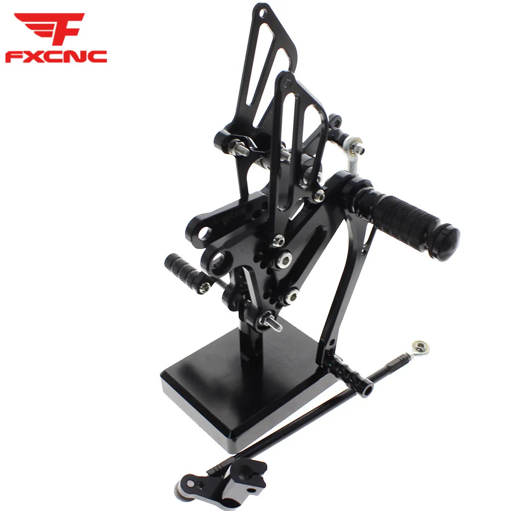 

FOR HONDA NSF100/NSR50 2004-2010 2009 2008 2007 CNC Aluminum Alloy Motorcycle footrest footpeg pedal foot peg Rearset Rear Set