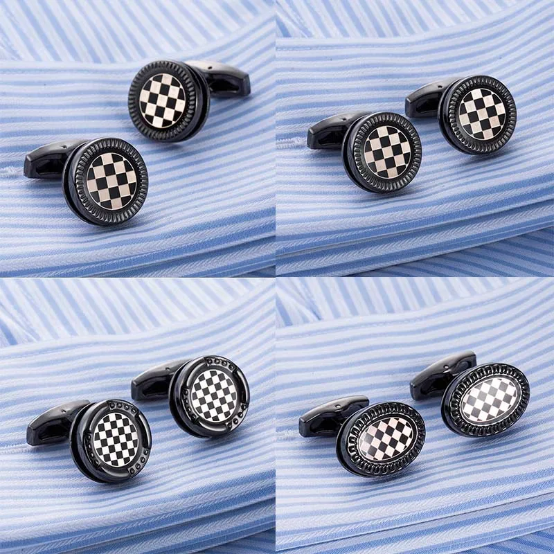 

VAGULA High Quality Cufflinks 3Style New Designer Gemelos Men Lawyer Gift Cuff links Wholesale 51465