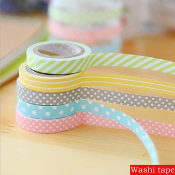 

5pcs 5m Kawaii Washi Tape Scrapbooking Masking tape Stickers scrapbooking Washitape Washy tape sumikko gurashi washi tape 02402