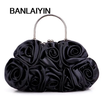 

WholeTide 5*Black Roses Hand Carry Portable Reception Banquet Dresses Package