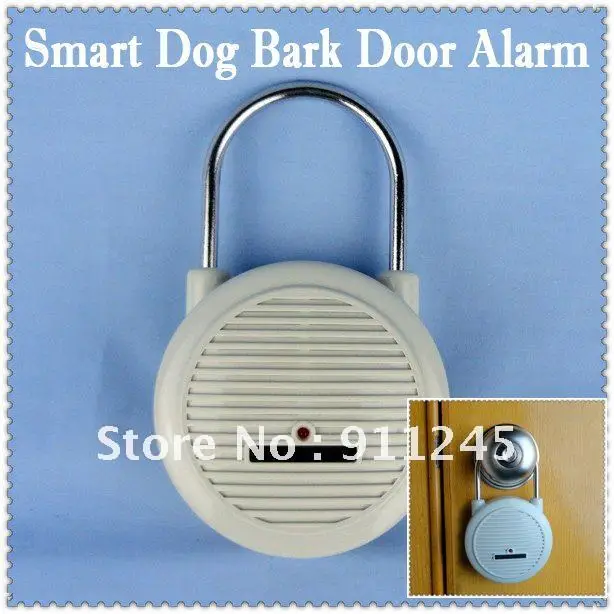 Smart Vibration Shock Barking Dog Door Lock Hanging Burglar Alarm