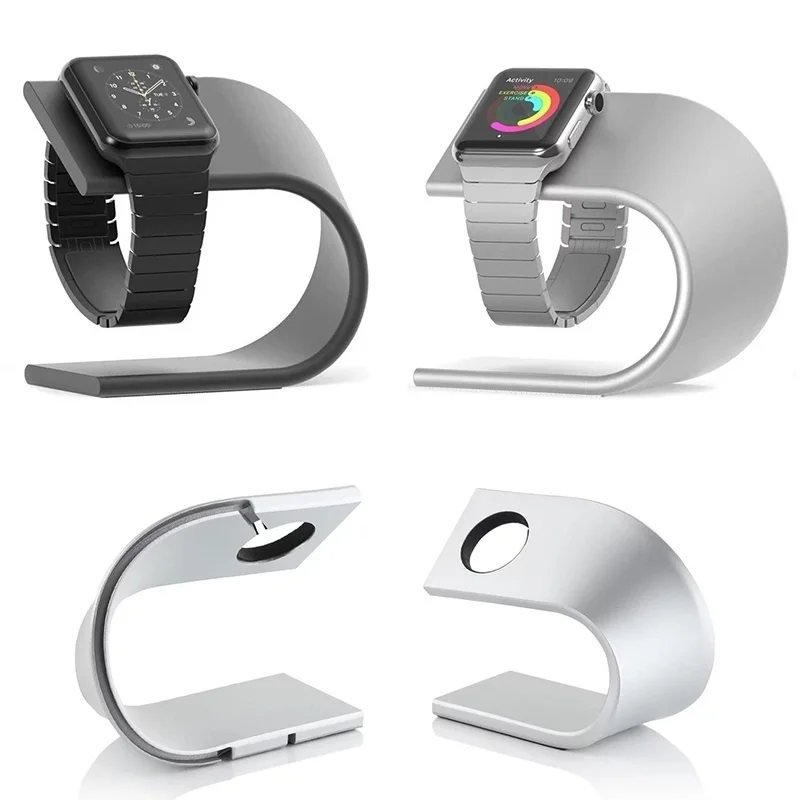 U - форма алюминиевого сплава подставка для зарядки и док-станции колыбели держатель для Apple , часы все 38 мм и 42 мм модели