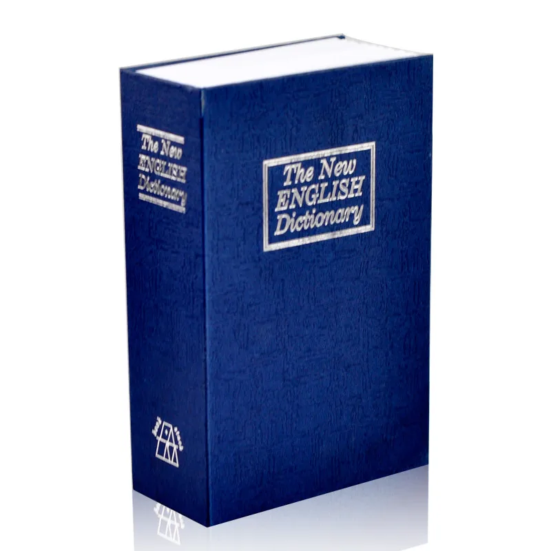 Storage Safe Box Dictionary Book Bank Money Cash Jewellery Hidden Secret Security Locker Size: 240*155*55MM