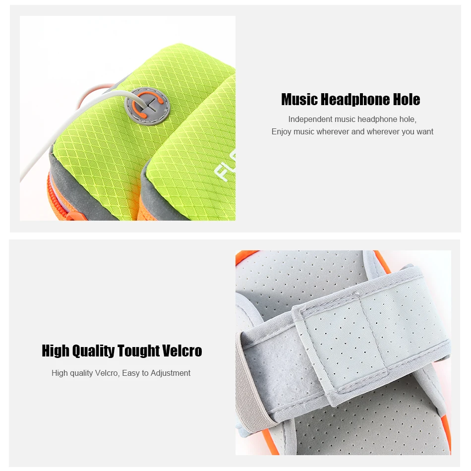 Universal Phone Arm Band Cloth Gym Running For iPhone X 8 7 6S Plus Sport Armband Outdoor Mobile Phone Bag Case Pouch (10)