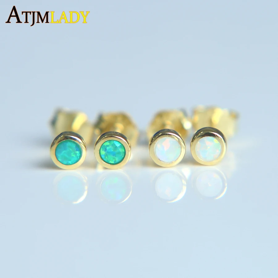 

Earings Direct Selling Real Crystal Earrings Brinco 2018 High Quality Tiny Mini Dots Fire Daisy Color 925 Sterling Stud Earring
