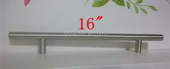 

(Diameter 12mm,Length:400mm) 16" 25pcs/lot Furniture Hardware Kitchen Cabinet Handle, Bar Pull Handle Stainless Steel T Handles