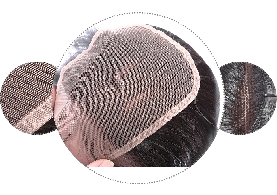 QueenKing волос бразильский парик на тончайшей сетчатой основе из прямых шелковых волос застежка 3 часть 5X5 Волосы remy закрытие естественного Цвет французская кружевная ткань с детскими волосами
