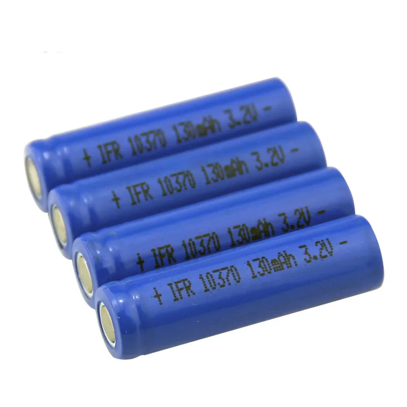 Cncool 3,2 V LiFePo4 10370 130mAh мощный 10C разрядный Аккумулятор для электронной сигареты светодиодный аккумулятор