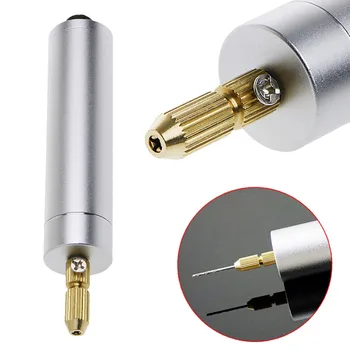 

DC 5V DIY Mini Micro Small Electric Aluminum Hand Drill for Motor PCB 23mm 2017